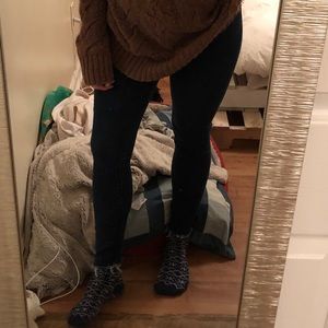 Dark wash Ann Taylor loft skinny jean jeggings